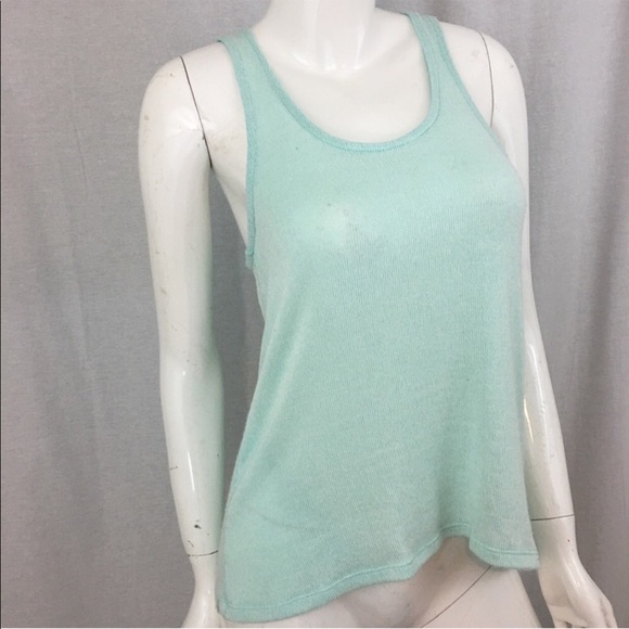SOLD Sm Zara Sleeveless Racerback Sweater Tank Top - Picture 5 of 8